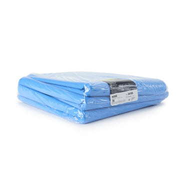 QUICK CHECK* H500 Sterilization Wrap White / Blue 36 X 36 Inch Dual Layer SMS Polypropylene Steam / EO Gas / Hydrogen Peroxide (810873_CS)