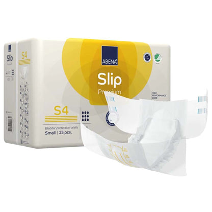 Abena® Slip Premium S4 Unisex Adult Incontinence Brief Small Disposable Heavy Absorbency (1218198_CS)
