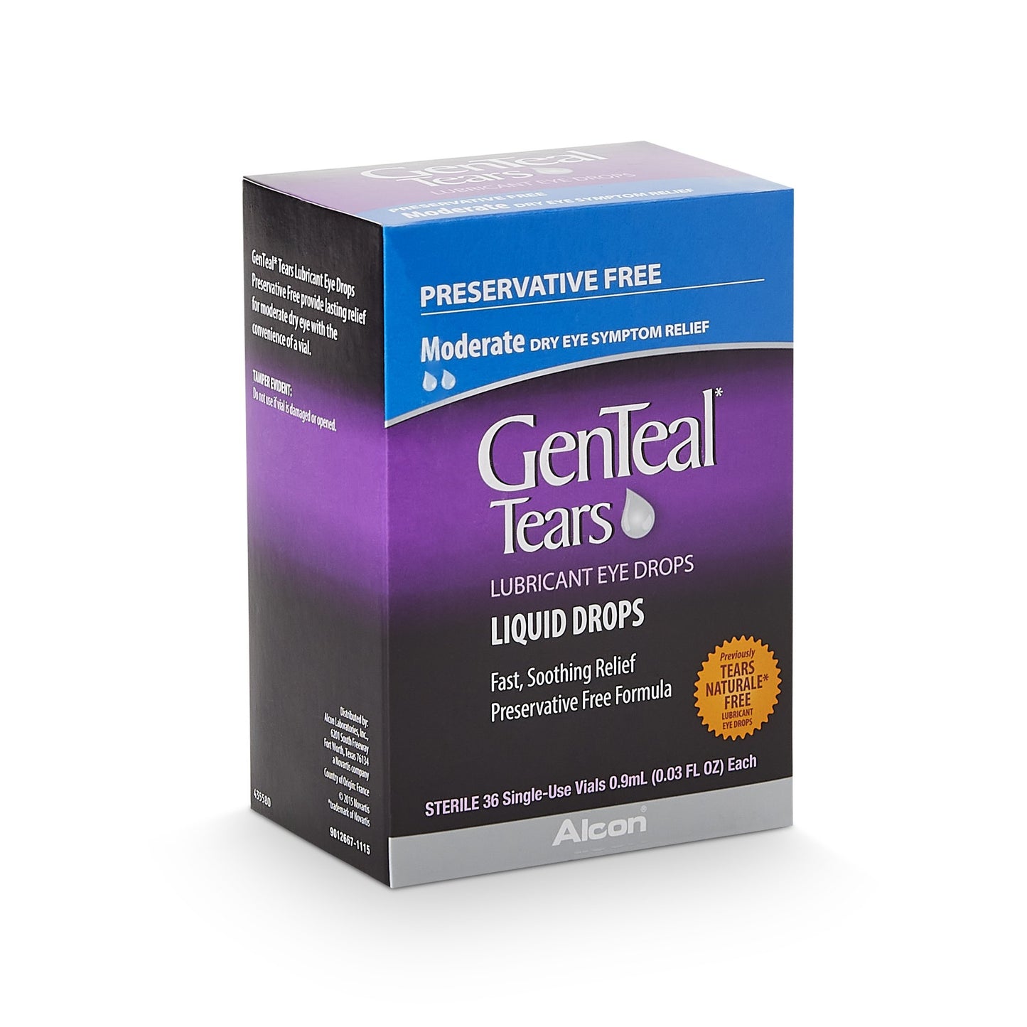 GenTeal® Eye Lubricant 36 per Box Eye Drops (1124122_BX)