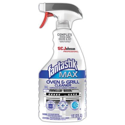 Fantastik® MAX MAX Oven and Grill Cleaner, 32 oz Bottle (SJN388869)