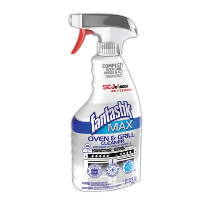 Fantastik® MAX MAX Oven and Grill Cleaner, 32 oz Bottle (SJN388869)