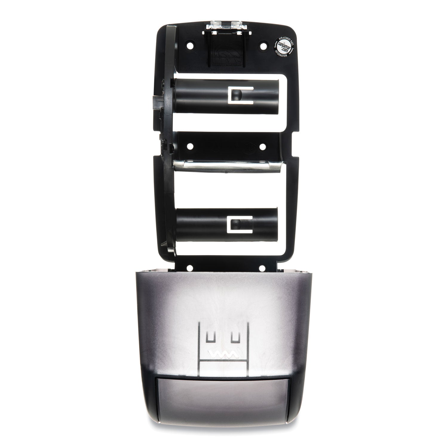 san-jamar-duett-standard-bath-tissue-dispenser-num-sanr3500tbk_3