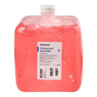 McKesson Ultrasound Gel Medium Viscosity 5 Liter Jug NonSterile (875464_CS)