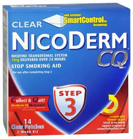 Nicoderm CQ® Stop Smoking Aid 7 mg Strength Transdermal Patch (523887_BX)