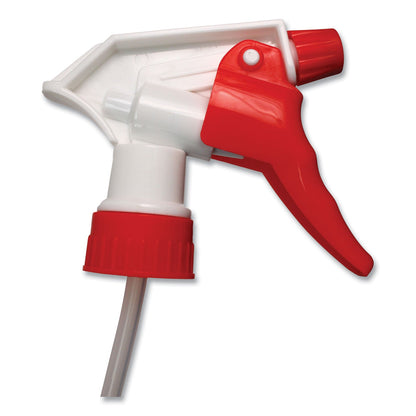 Impact® Spray Trigger, 9.5" Tube, Fits 32 oz Bottles, Red/White (IMP490624)