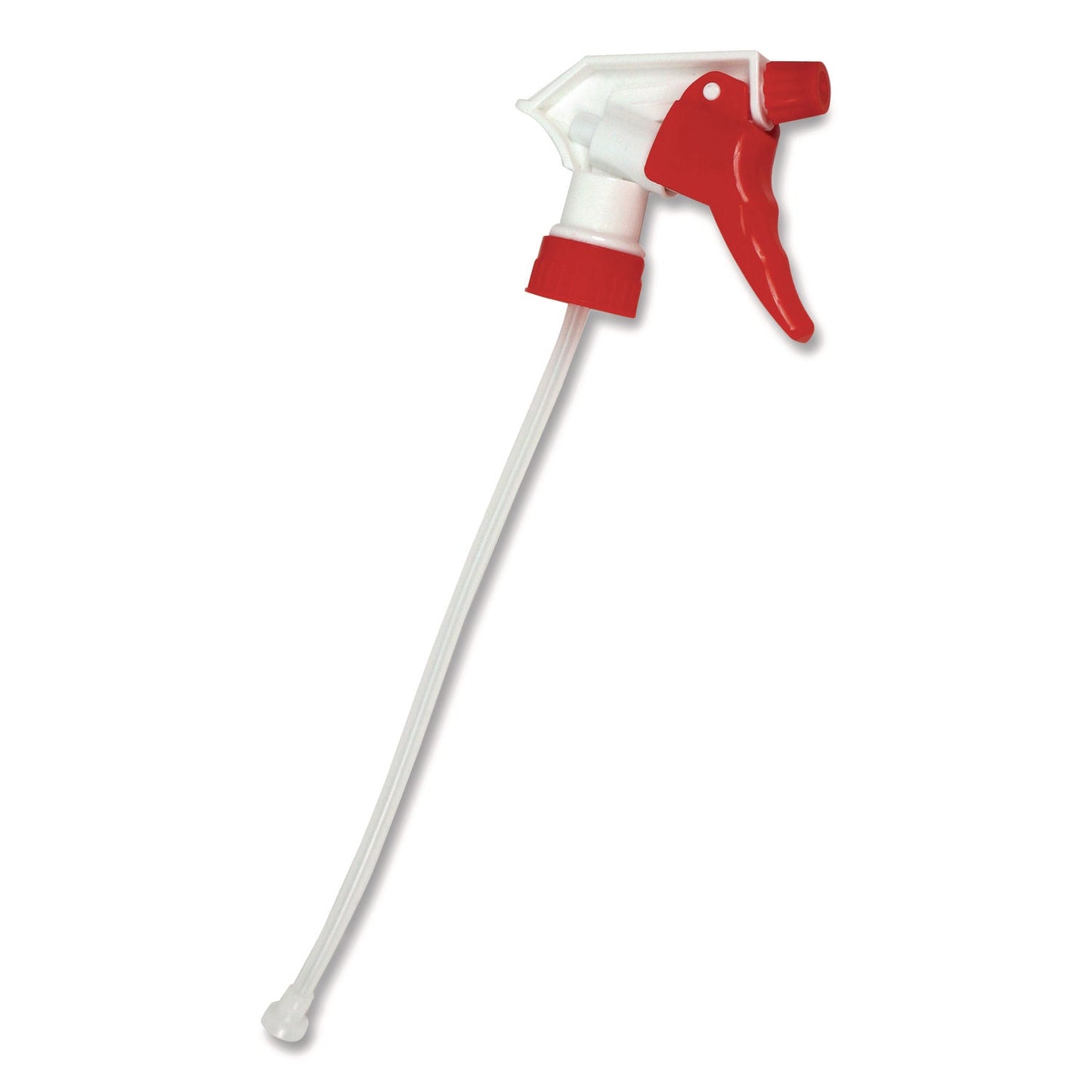 Impact® Spray Trigger, 9.5" Tube, Fits 32 oz Bottles, Red/White (IMP490624)