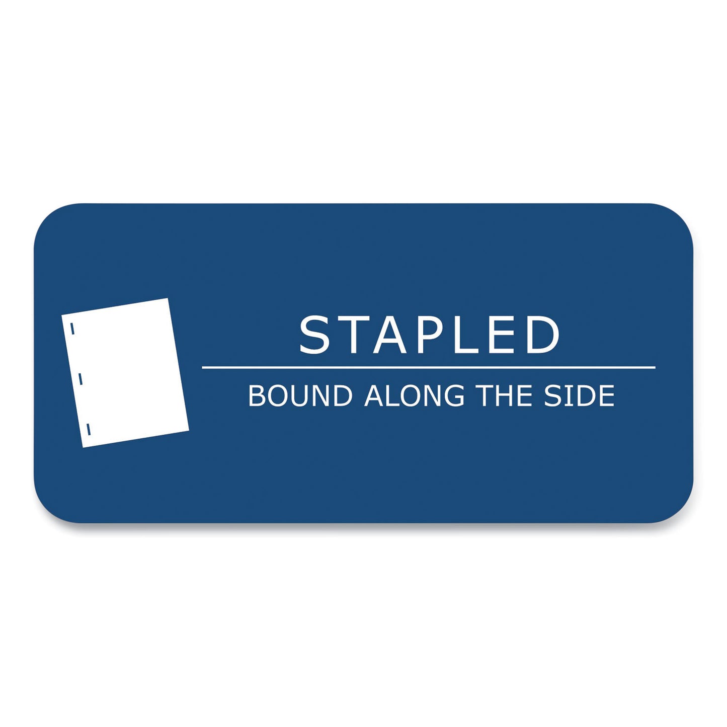 Roaring Spring® Examination Blue Book, Wide/Legal Rule, Blue Cover, (12) 8.5 x 7 Sheets (ROA77513)