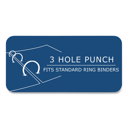 Roaring Spring® Notebook Filler Paper, 3-Hole, 8 x 10.5, Wide/Legal Rule, 100/Pack (ROA20010)