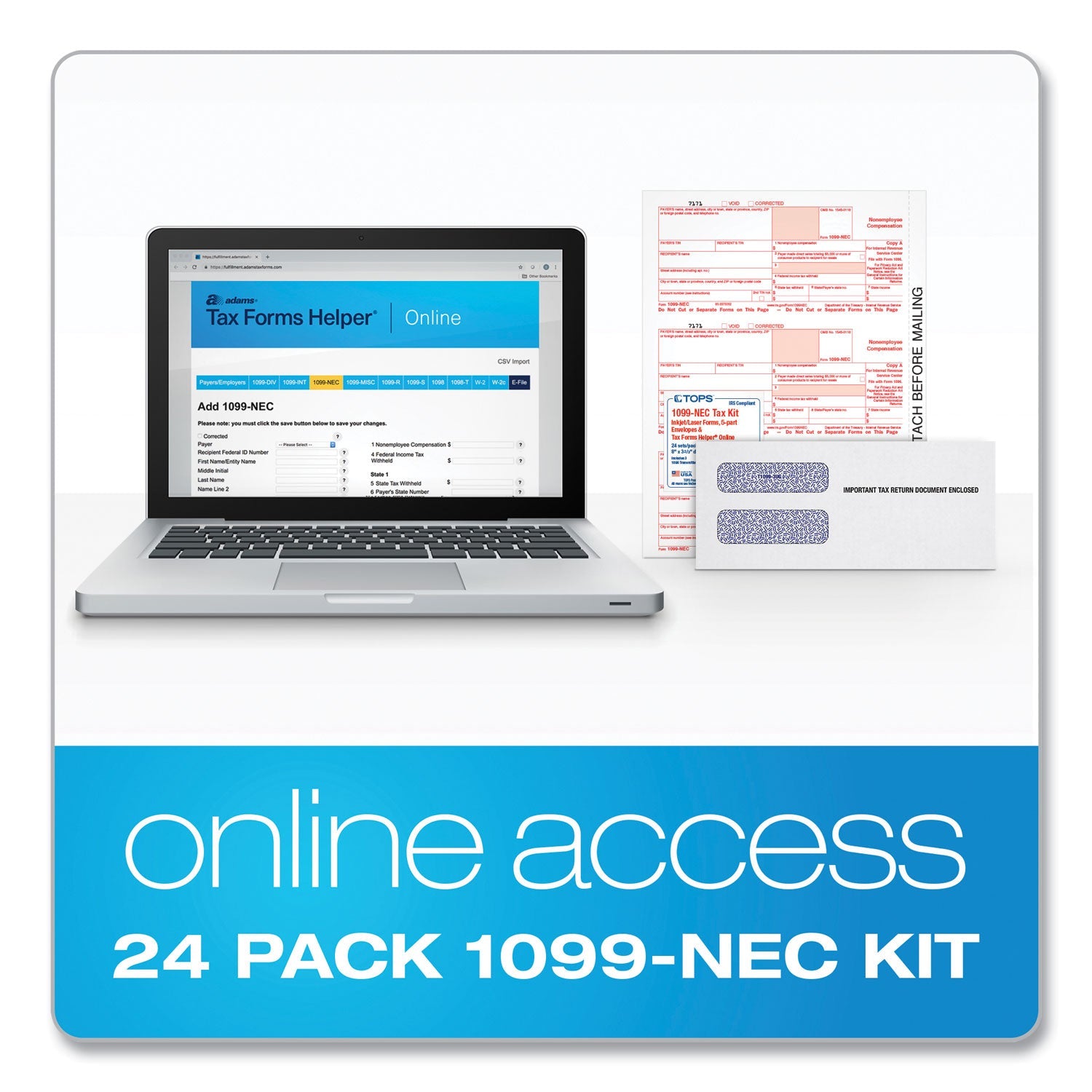 tops-five-part-1099-nec-online-tax-kit-num-top22905kitnec_2