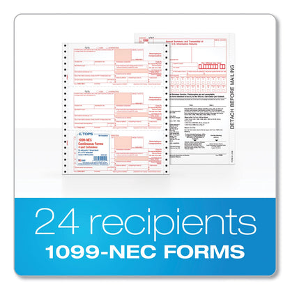 tops-four-part-1099-nec-continuous-tax-forms-num-top2299nec_2
