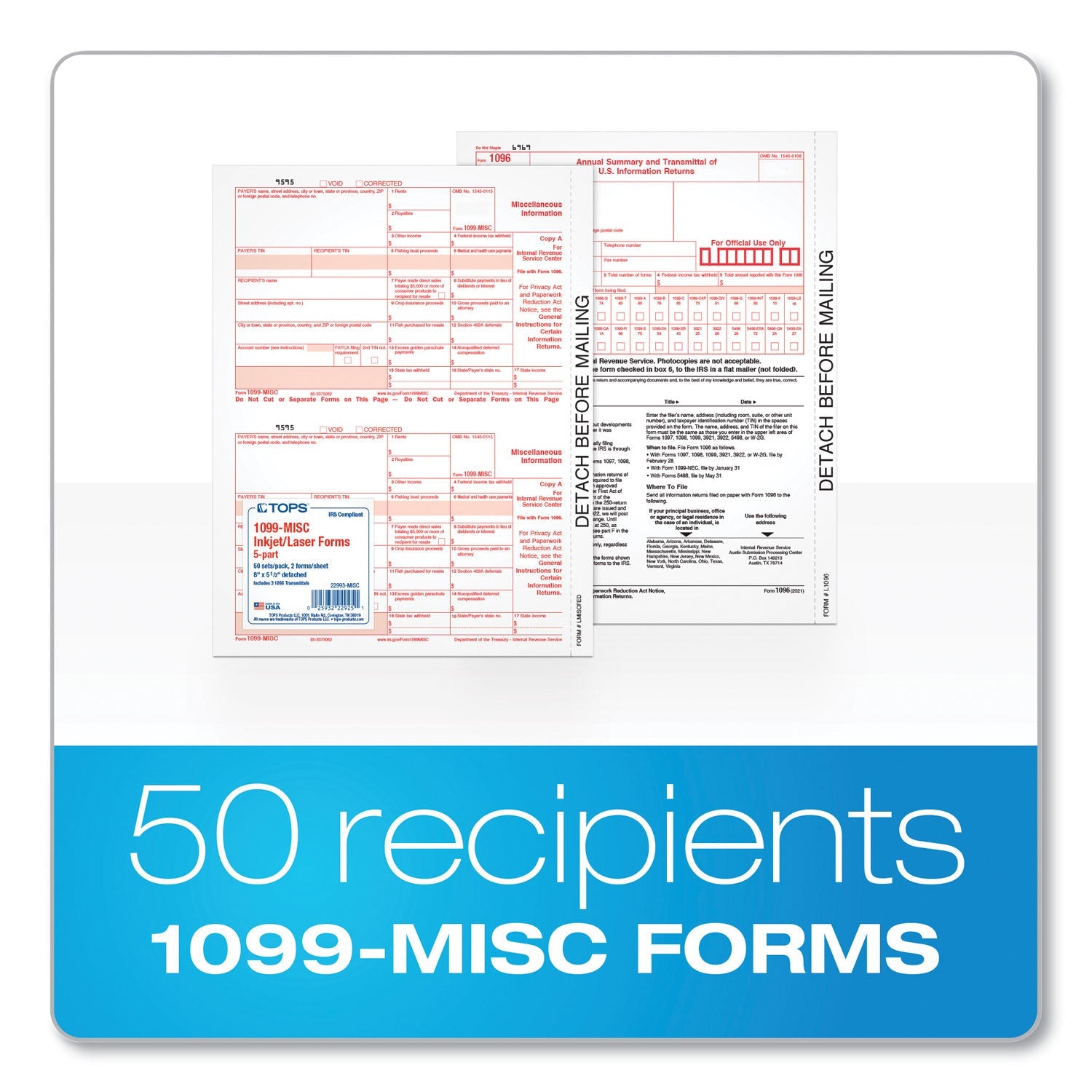 tops-five-part-1099-misc-tax-forms-num-top22993misc_2