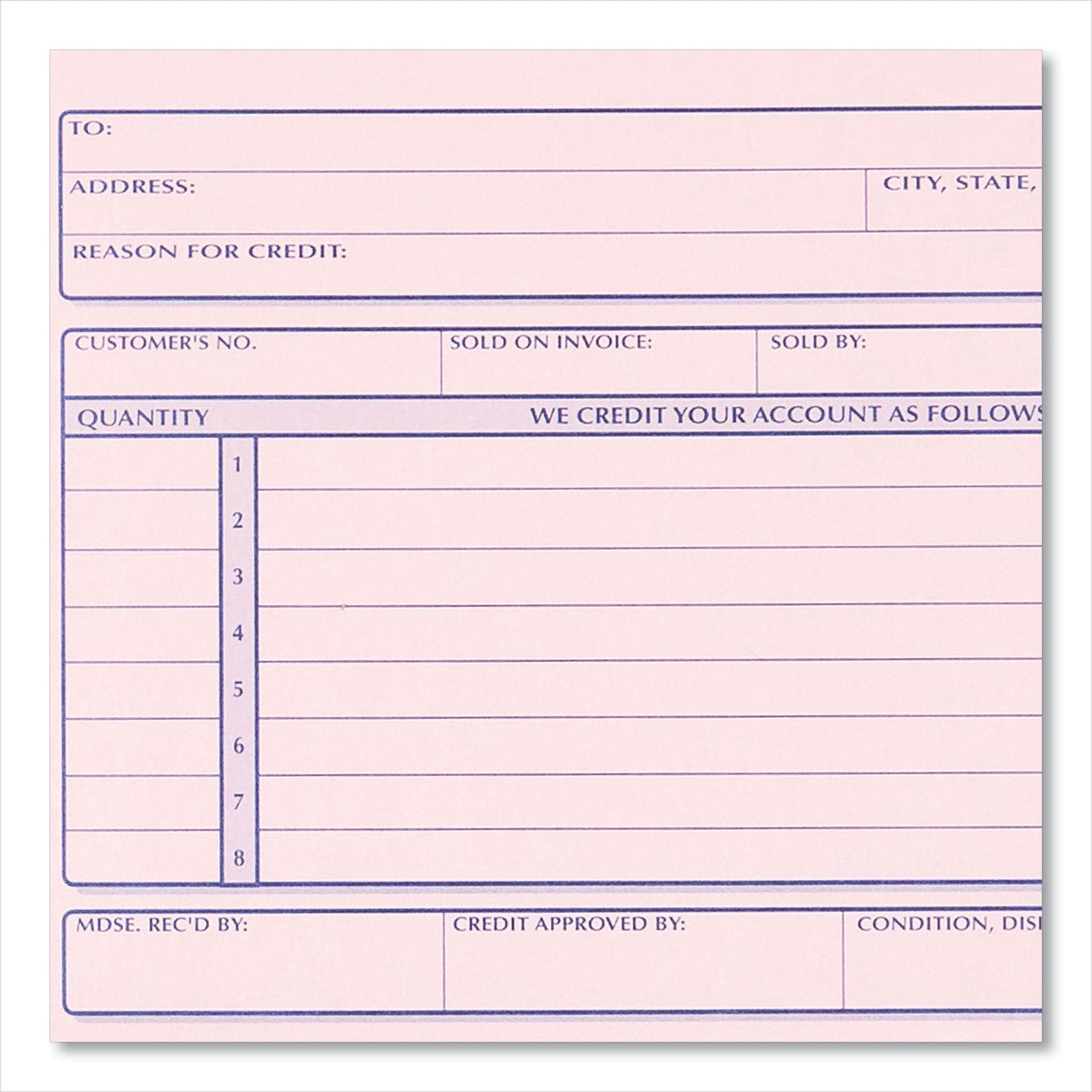 rediform-credit-memo-book-num-red7l787_4