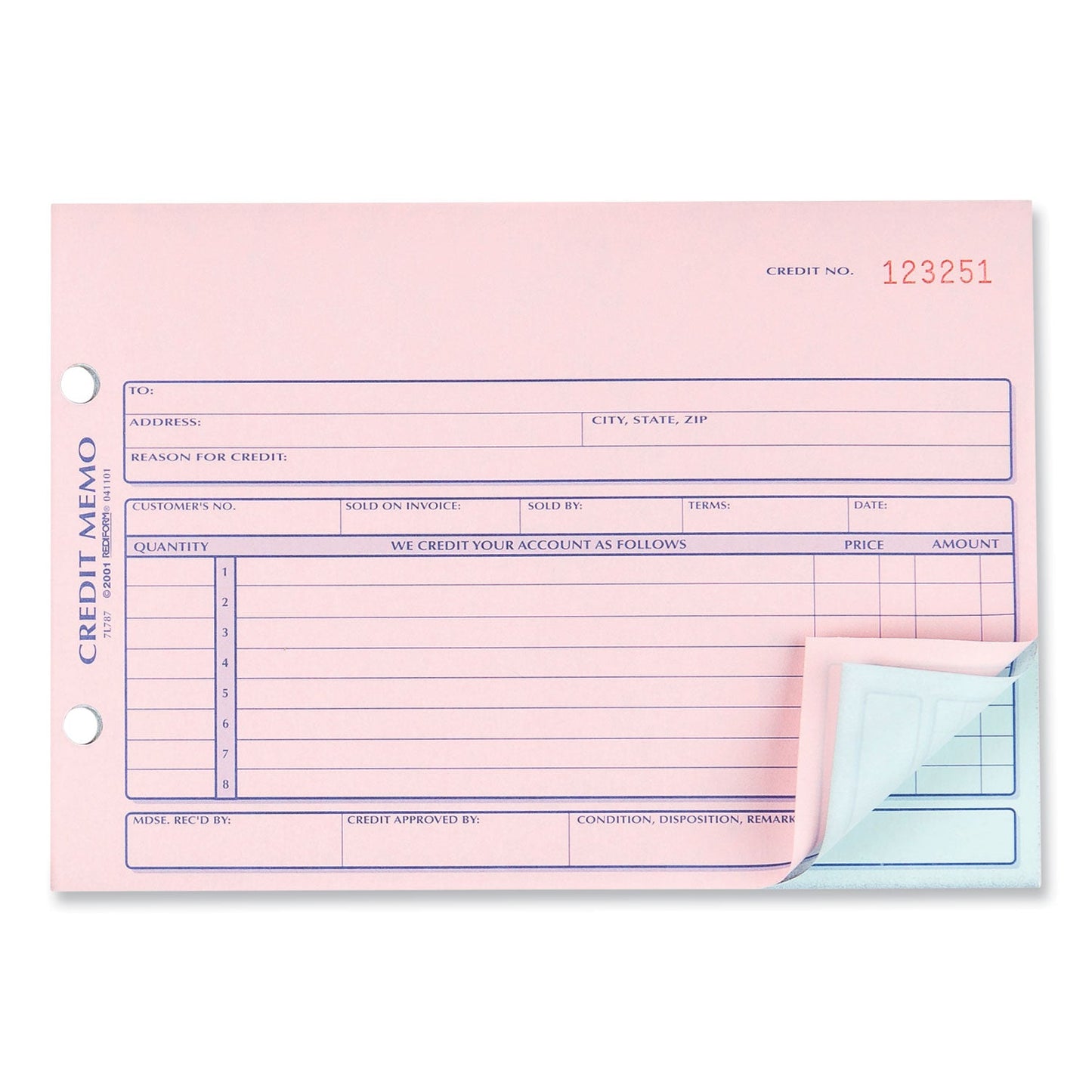 rediform-credit-memo-book-num-red7l787_3