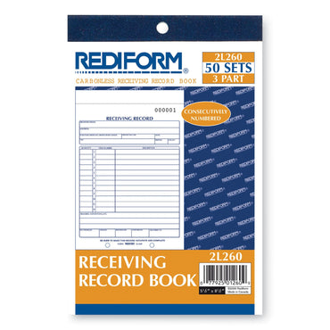 rediform-receiving-record-book-num-red2l260_2