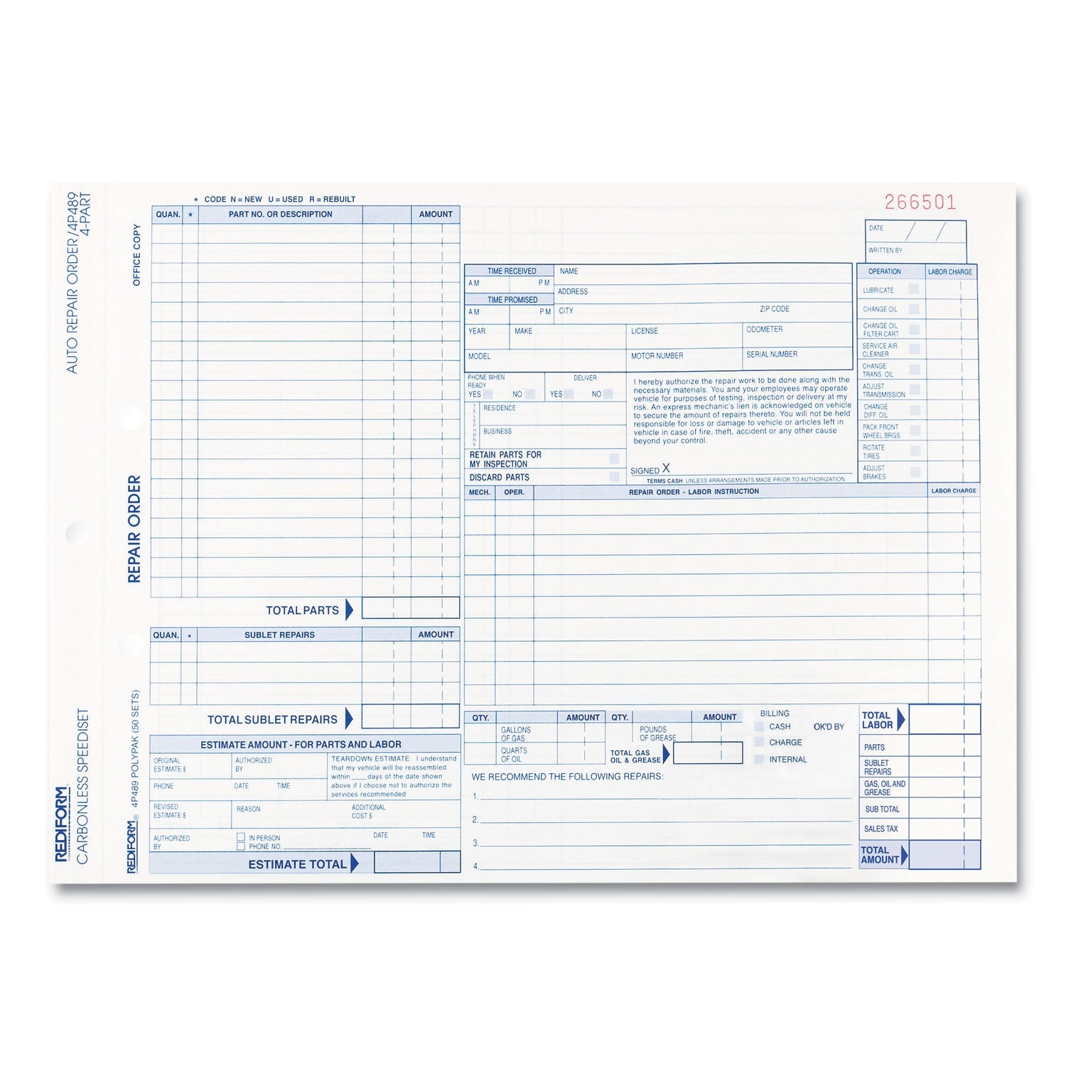 rediform-speediset-four-part-auto-repair-form-num-red4p489_1