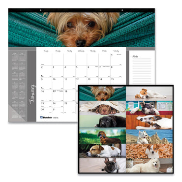 brownline-pets-collection-monthly-desk-pad-num-redc194116_2