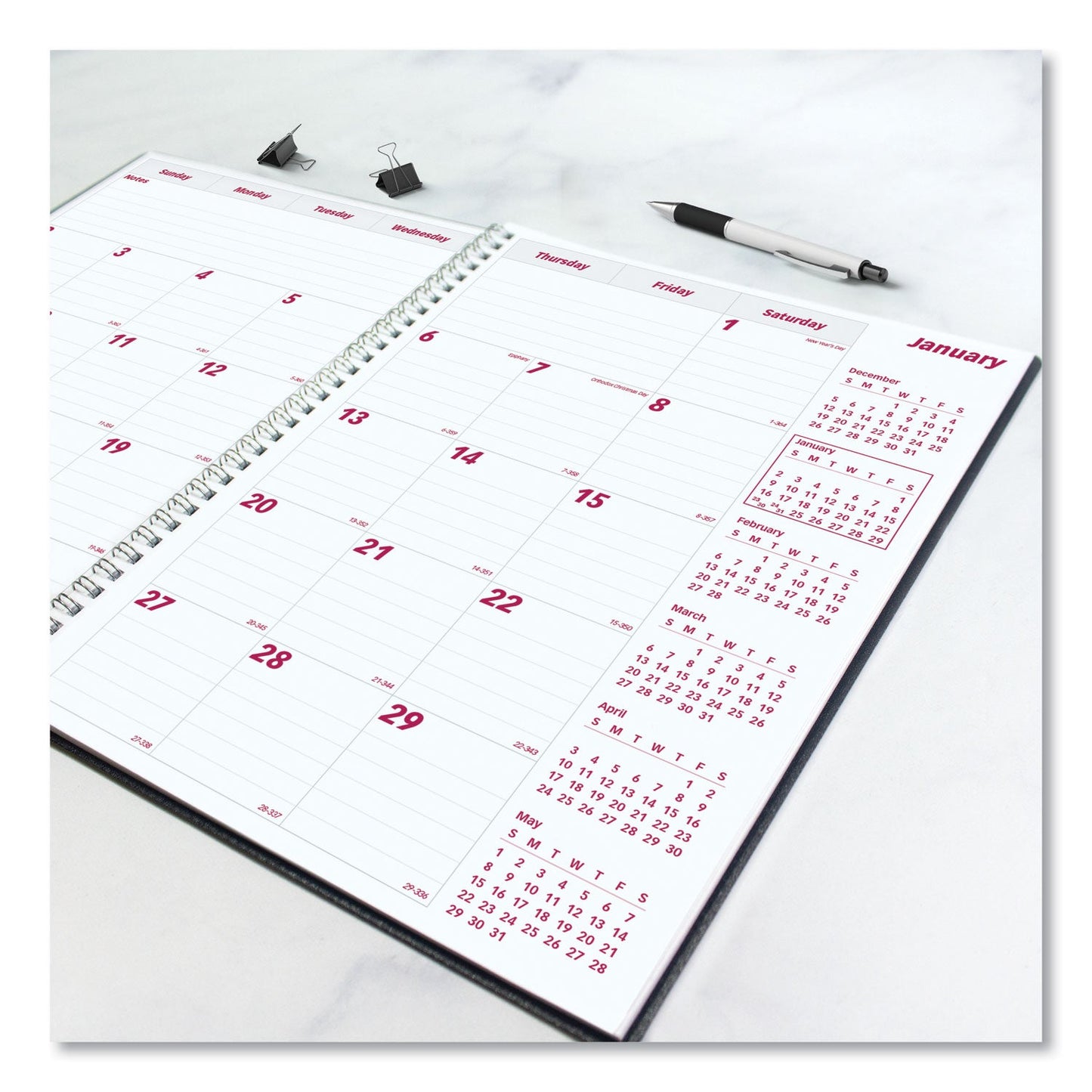 brownline-duraflex-14-month-planner-num-redcb1262vblk_4