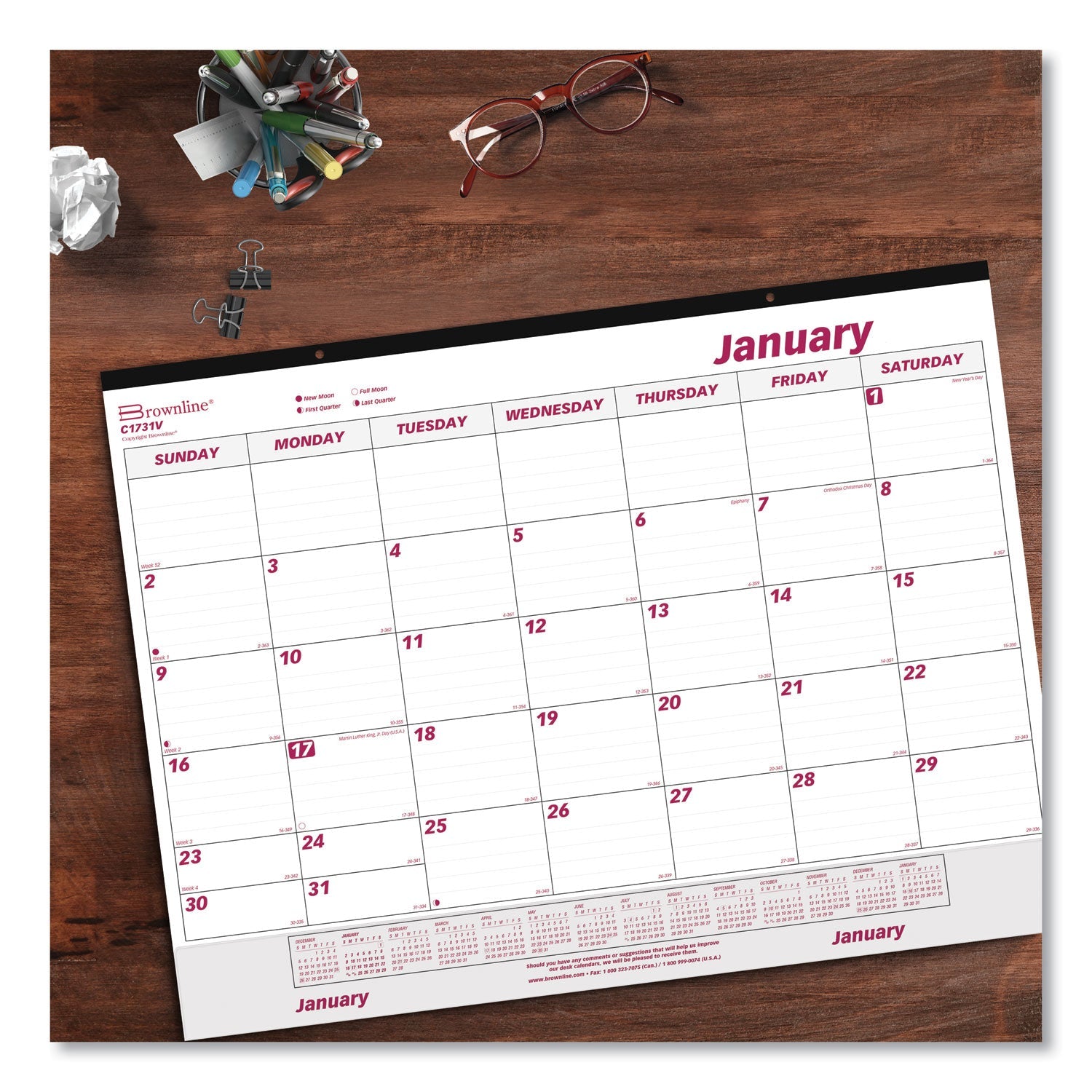 brownline-monthly-desk-pad-calendar-num-redc1731v_2