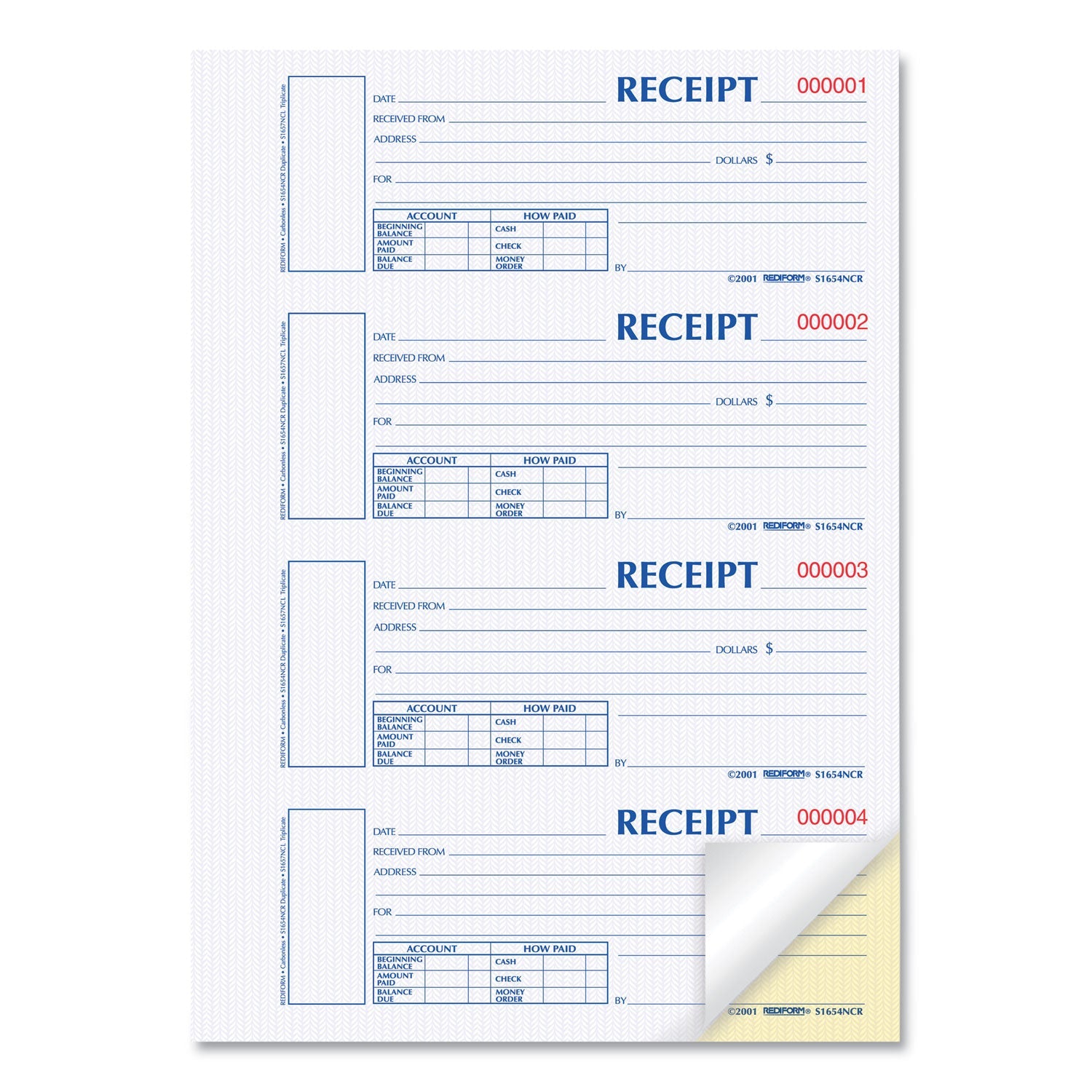 rediform-r-durable-hardcover-numbered-money-receipt-book-two-part-carbonless-6-88-x-2-75-4-forms-sheet-300-forms-total-reds1654ncr_4