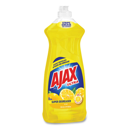 Ajax® Dish Detergent, Lemon Scent, 28 oz Bottle (AJA144673)