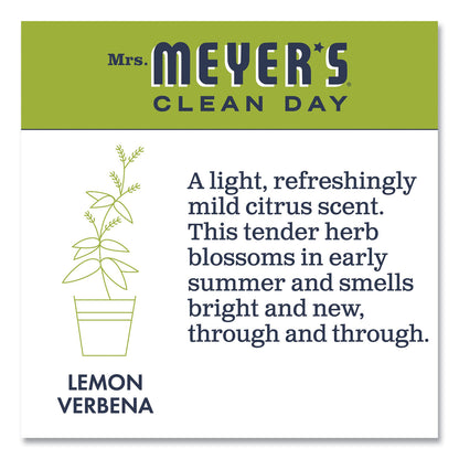Mrs. Meyer's® Clean Day Liquid Hand Soap Refill, Lemon Verbena Scent, 33 oz (SJN373219EA)