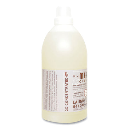 Mrs. Meyer's® Liquid Laundry Detergent, Lavender Scent, 64 oz Bottle, 6/Carton (SJN369504)