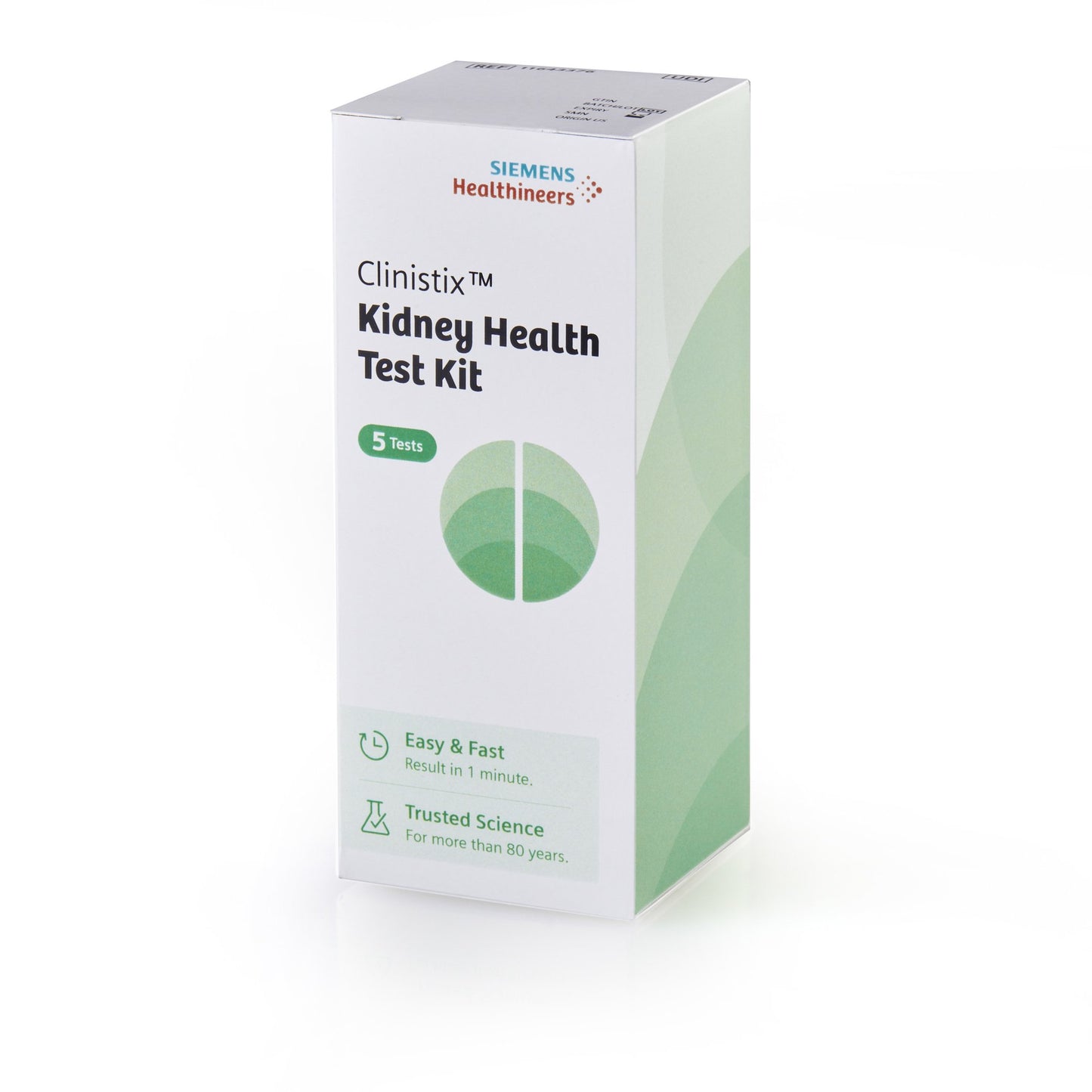 Clinistix™ Urinalysis Test Kit Albumin / Creatinine / Creatinine Ratio 5 Tests per Kit CLIA Waived (1244781_KT)