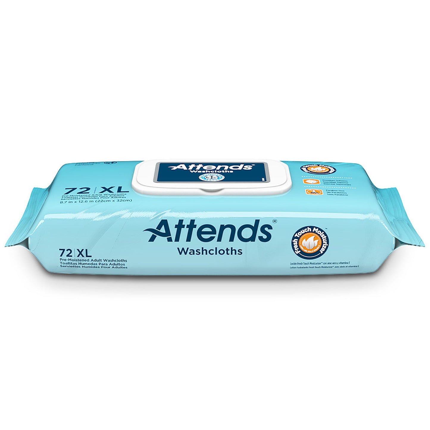 Attends® Personal Cleansing Wipe Soft Pack Scented 72 Count (633847_CS)