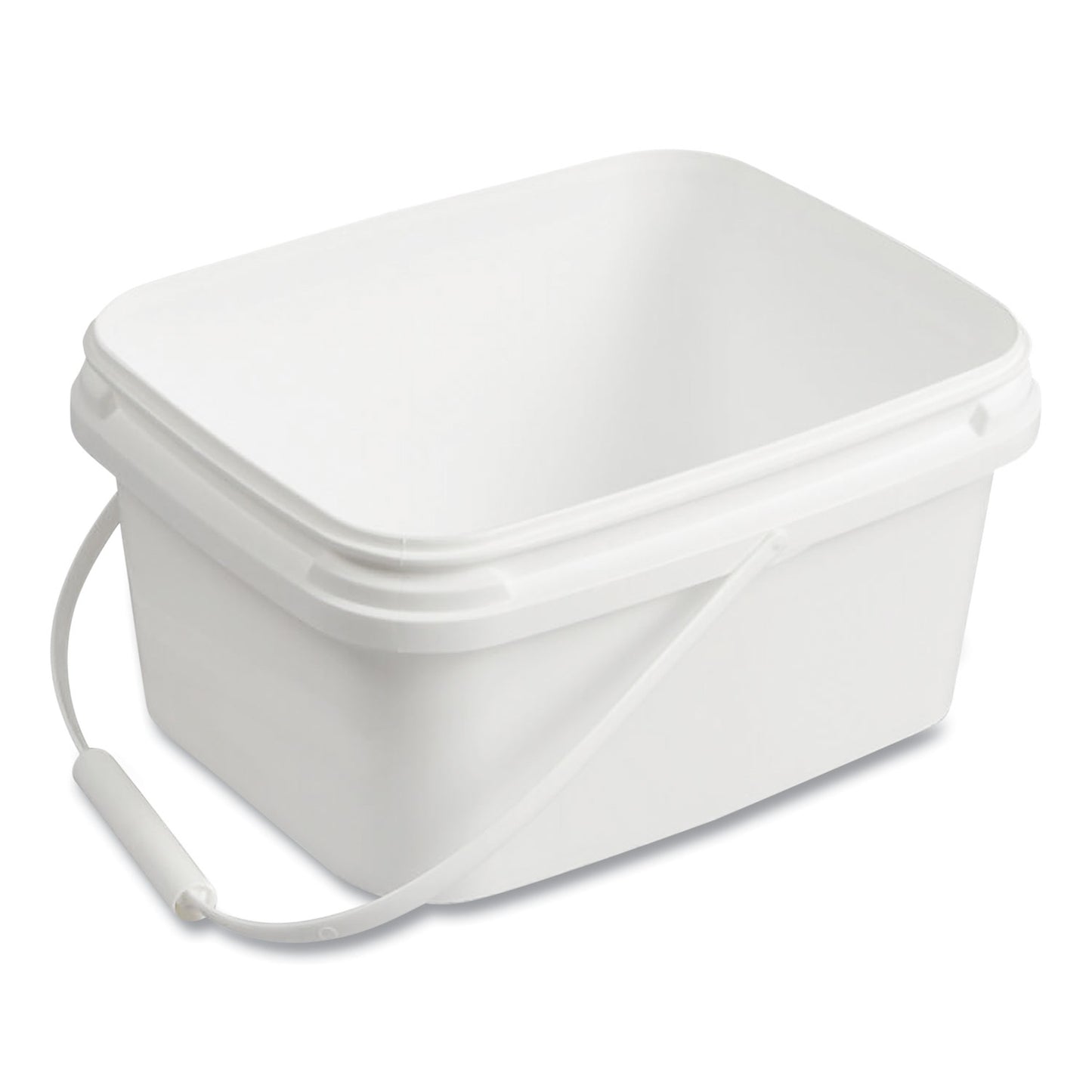 Diversey™ Polypropylene Dry Wipe Charging Bucket, White, 12/Box (DVOD1229387)