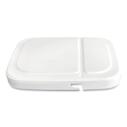 Diversey™ Polypropylene Dry Wipe Charging Bucket, White, 12/Box (DVOD1229387)