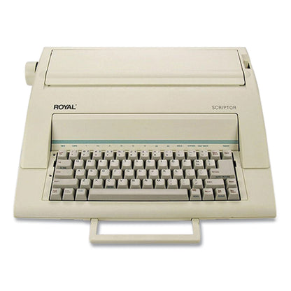 Royal Consumer Scriptor AC Power Typewriter, 12 cps (RBMROYALTYPEWRI)