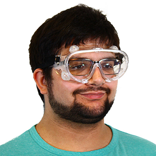 Safety Zone® Goggles 808 Series, Clear Lens, Case of 60 (SZN7320)