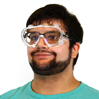 Safety Zone® Goggles 808 Series, Clear Lens, Case of 60 (SZN7321)