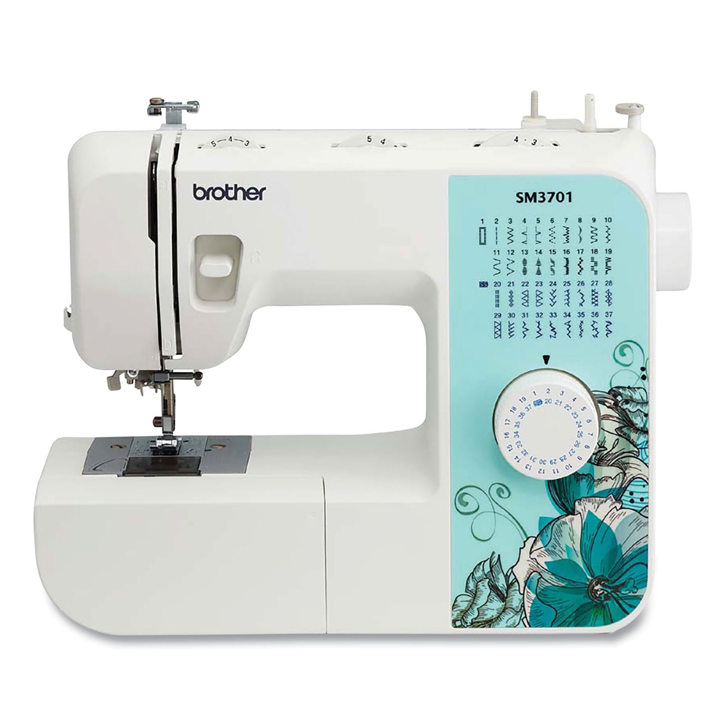 Brother SM3701 Sewing Machine, 37-Stitches, 12 x 5.8 x 15.3 (BRTSM3701)