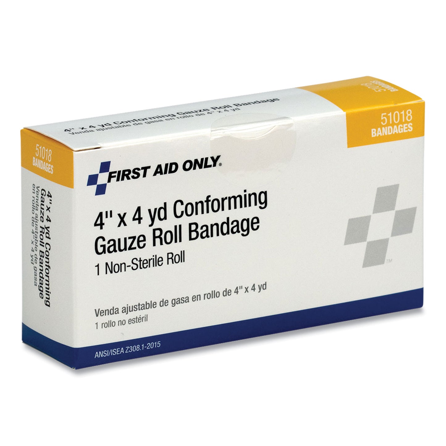 PhysiciansCare® by First Aid First Aid Conforming Gauze Bandage, Non-Sterile, 4" Wide  (FAO51018)