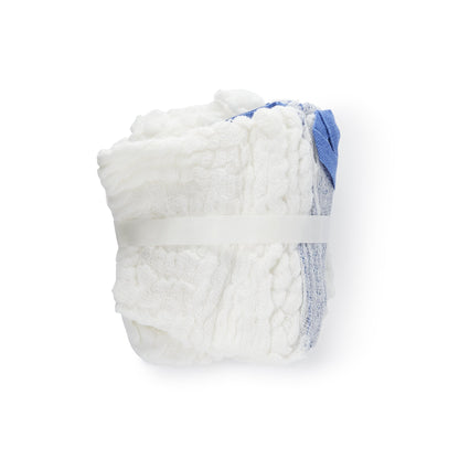 McKesson Surgical Laparotomy Sponge X-Ray Detectable Cotton 12 X 12 Inch 5 Count Soft Pack Sterile (281500_PK)