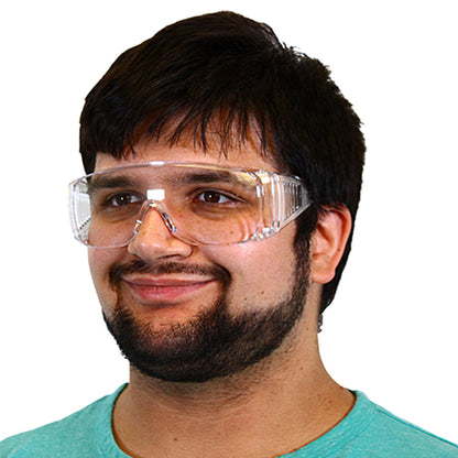 Safety Zone® Eyewear 803 Series, Clear Frame, Pack of 12 (SZN7340)
