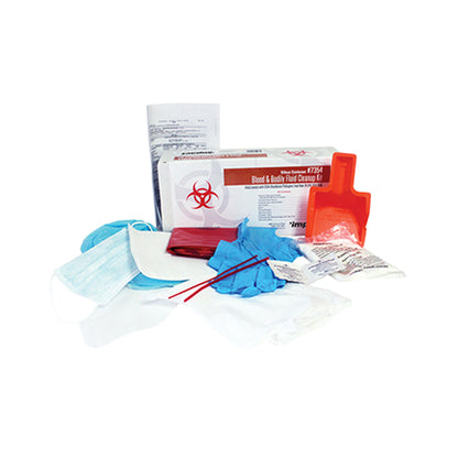 Impact® ProGuard® Blood & Bodily Fluid Clean-Up Kit (Without Disinfectant), 6/Case (IMP7354)