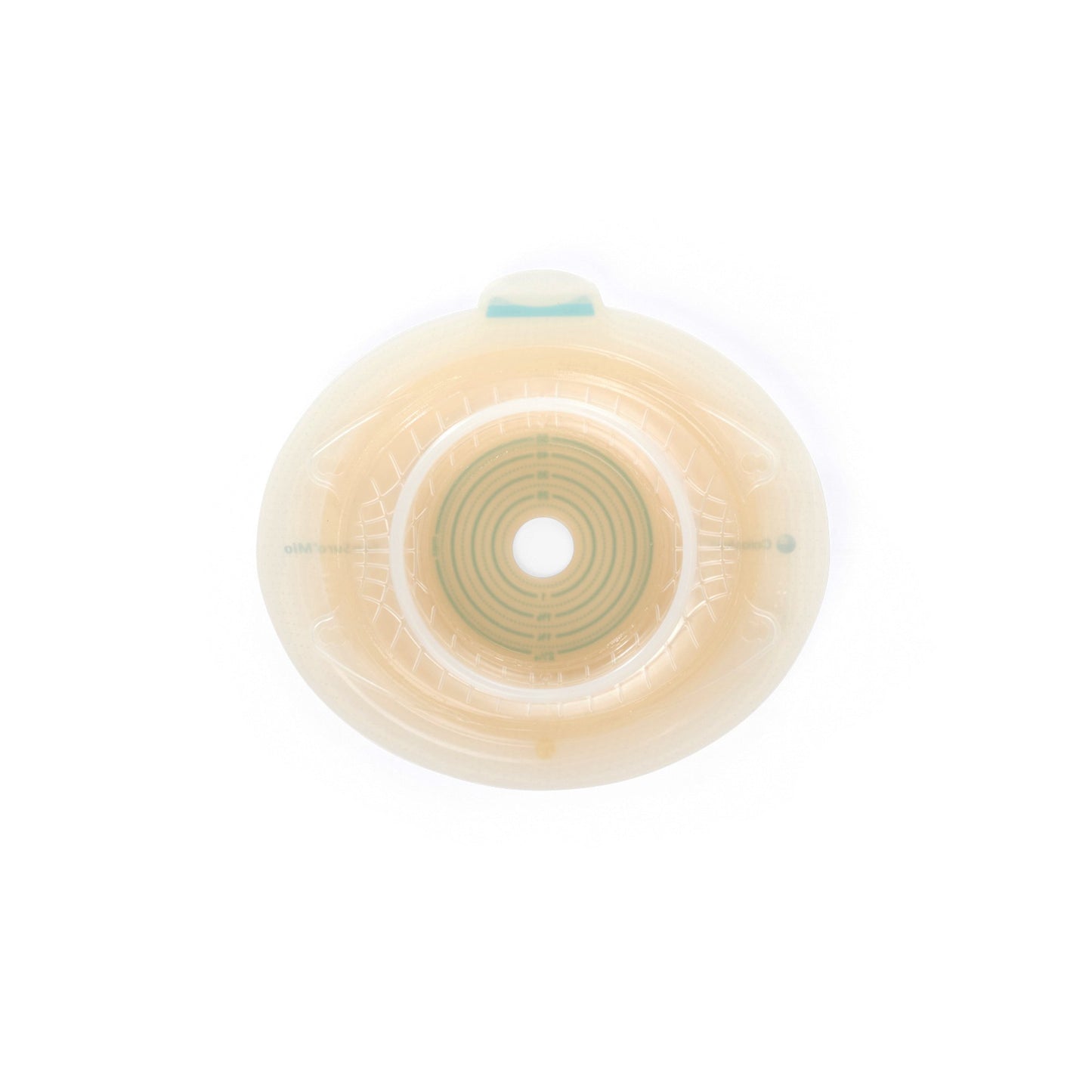 SenSura® Mio Click Ostomy Barrier Trim to Fit, Extended Wear Elastic Adhesive 70 mm Flange Yellow Code System 9/16 to 2 Inch Opening (1001907_BX)