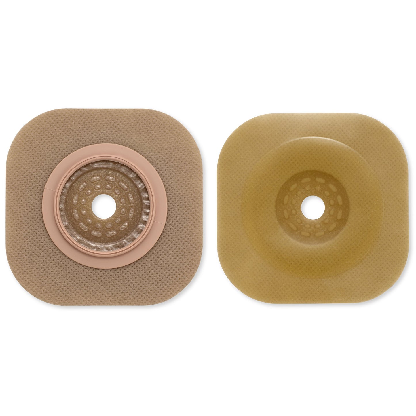 CeraPlus™ New Image™ Ostomy Barrier Trim to Fit, Extended Wear Without Tape 44 mm Flange Up to 1-1/4 Inch Opening 4 X 4 Inch (1009469_BX)