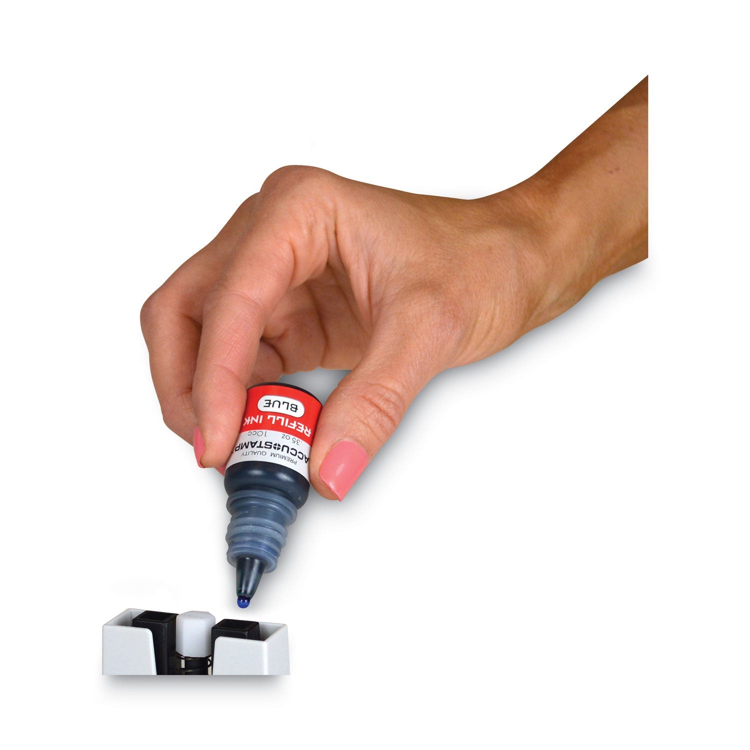 cosco-accu-stamp-gel-ink-refill-0-35-oz-bottle-blue-cos090682_3