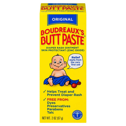 Boudreaux's Butt Paste® Diaper Rash Treatment 2 oz. Tube Scented Cream (785320_EA)