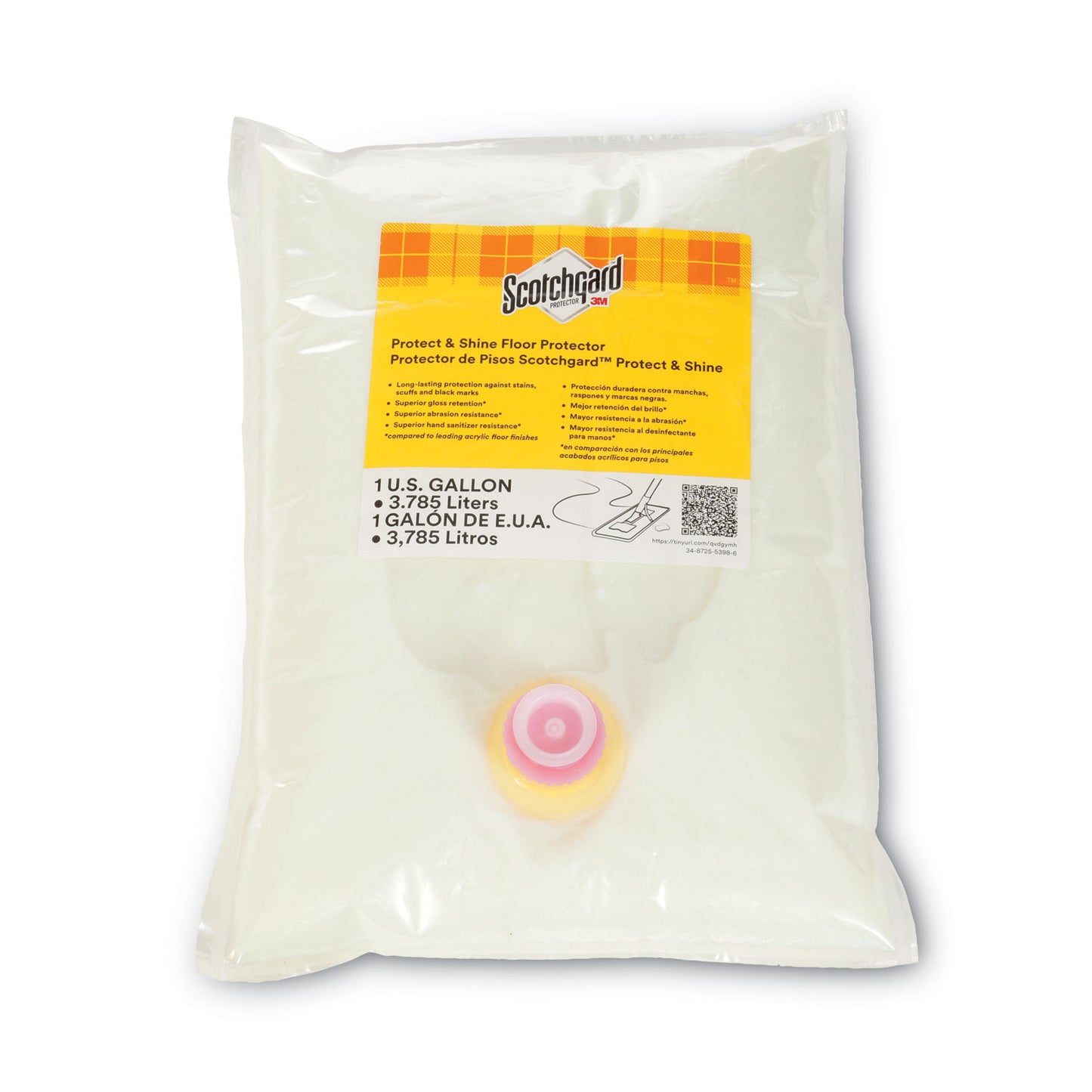 Scotchgard™ Resilient Floor Protector, 1 gal. Bag, 2/Carton (MMM85861)