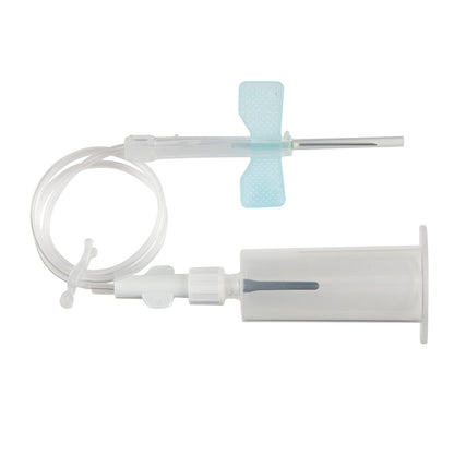K-Shield® Advantage Blood Collection Set with Holder 21 Gauge 3/4 Inch Needle Length Safety Needle 12 Inch Tubing Sterile (873721_BX)