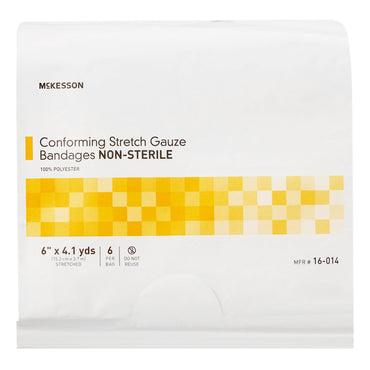 McKesson Conforming Bandage 6 Inch X 4-1/10 Yard NonSterile 6 per Pack (993035_CS)