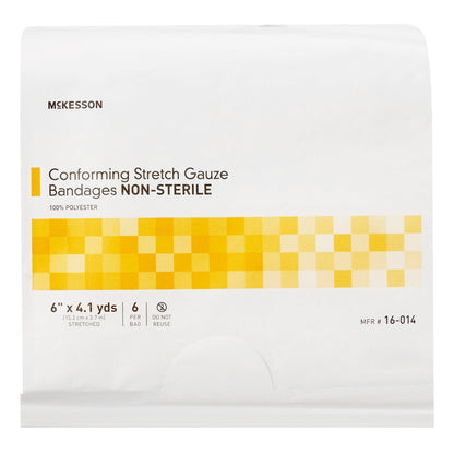 McKesson Conforming Bandage 6 Inch X 4-1/10 Yard NonSterile 6 per Pack (993035_RL)