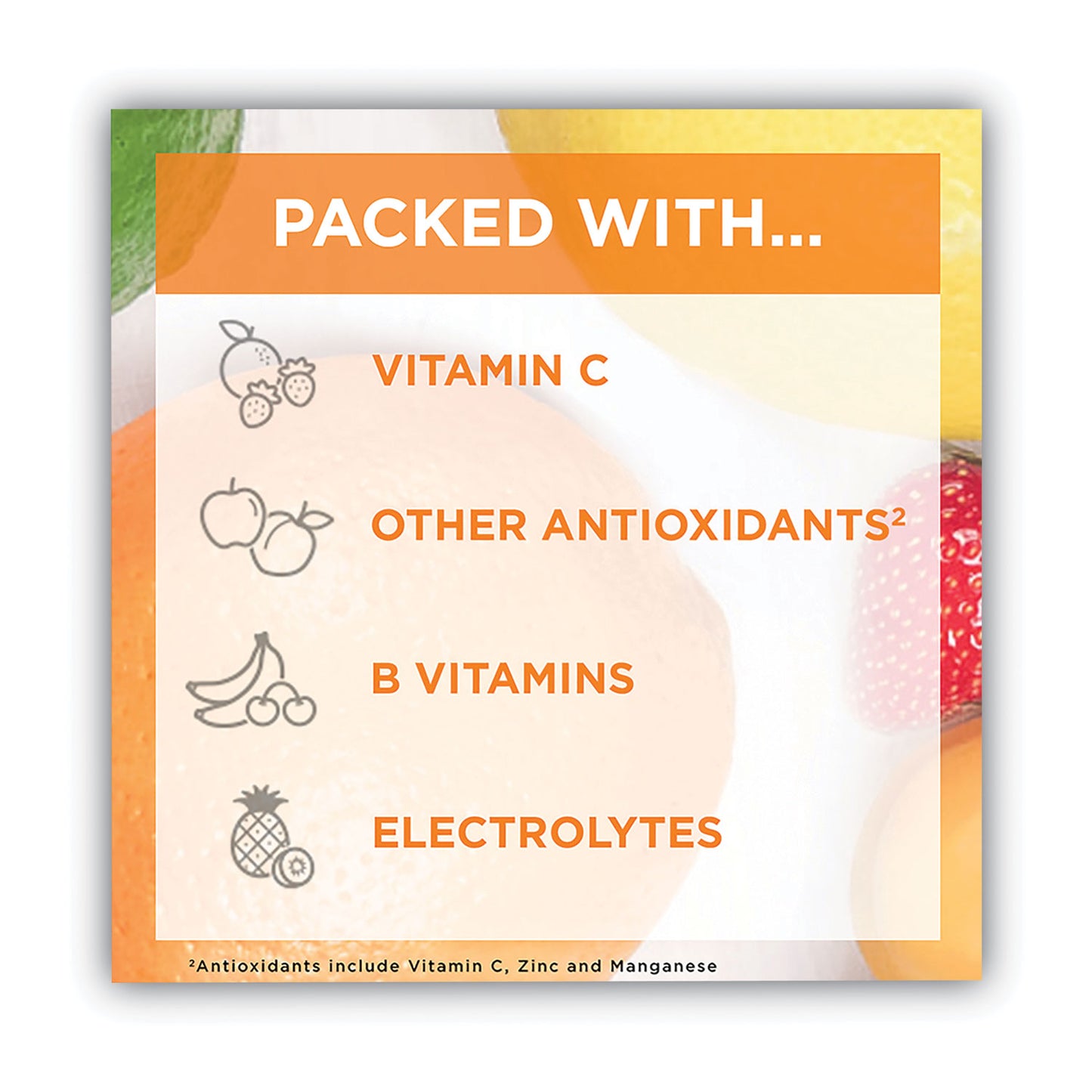Emergen-C® Immune+ Formula, 0.33 oz, Super Orange, 30 Packets (PFYF85898100042)