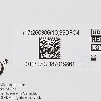 3M™ Microfoam™ Medical Tape White 3 Inch X 5-1/2 Yard Elastic / Foam NonSterile (5947_RL)