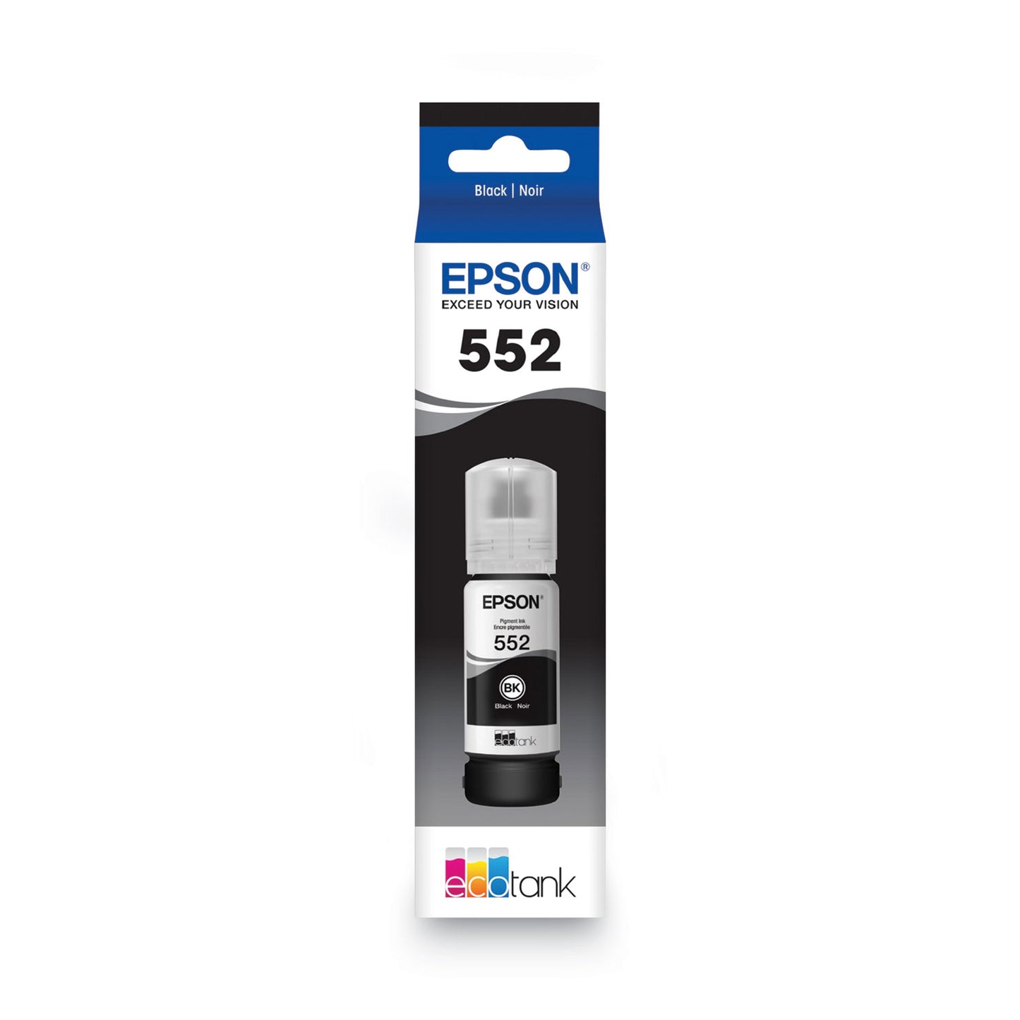 Epson® T552020S (T552) Claria High-Yield Ink, 70 mL, Black (EPST552020S)
