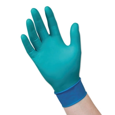 Ansell Chemical Resistant Nitrile/Neoprene Disposable Gloves, 7.8 mil Palm, Small, Green (748-93-260-070)